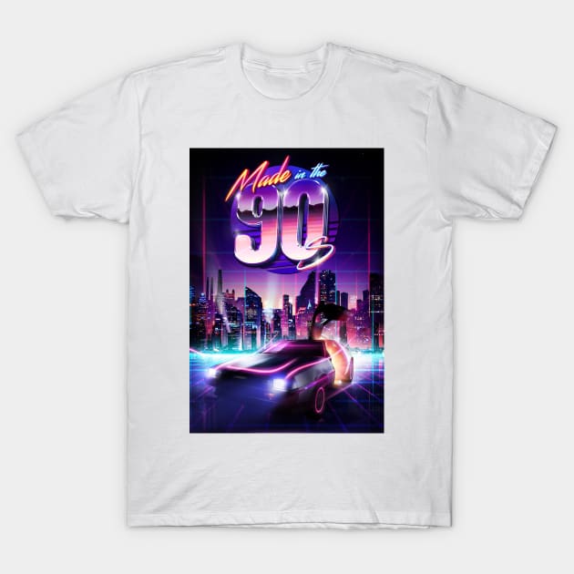 Made in 90s T-Shirt by Rachid Lotf